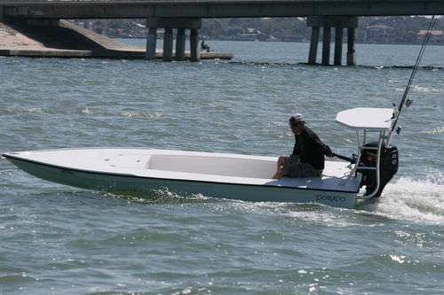 Bass boat fueraborda - 16 SKIFF - Dorado - de pesca deportiva