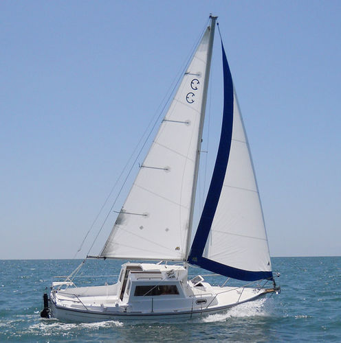 Velero de crucero costero - CP 23 PILOTHOUSE  - Com-Pac Yachts - transportable