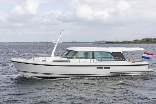Barco cabinado intraborda - 45 SL AC - Linssen Yachts B.V. - de desplazamiento / con hard-top / con fly