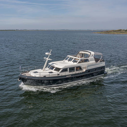 Yate a motor de crucero - Grand Sturdy 500 AC Variotop - Linssen Yachts B.V. - con fly / con 2 camarotes / con 6 literas