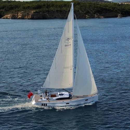 Yate de vela de crucero - 495 - Oyster Marine - con 3 camarotes / con popa abierta / con bauprés