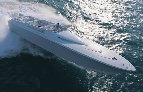 Yate a motor de deporte - 80' - Magnum Marine - de alta eficacia / open / con 4 camarotes