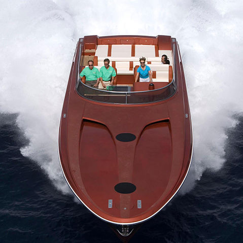 Barco cabinado hidrojet - 51' BESTIA - Magnum Marine - diésel / bimotor / casco de planeo