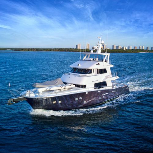 Yate a motor para expedición - 75EYF - Nordhavn - de pesca / trawler / con fly