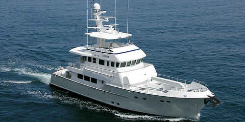 Yate a motor de gran velocidad - 76 - Nordhavn - trawler / con fly / de desplazamiento