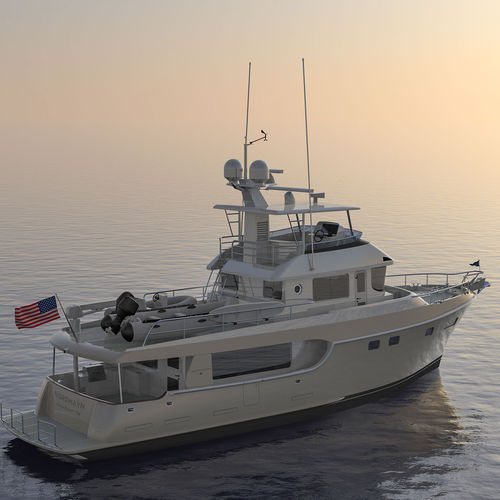 Yate a motor de crucero - 625 - Nordhavn - con fly