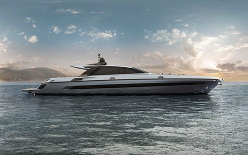 Yate a motor de crucero - 90' GTS - Otam - con hard-top / PRV