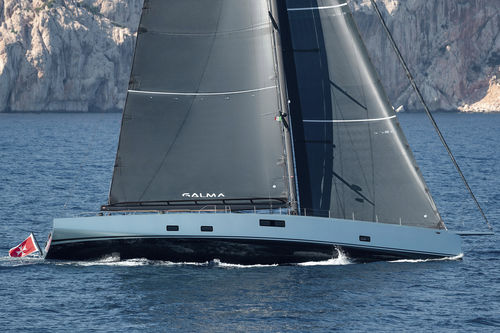 Superyate de vela de lujo de regata - wind110 - Wally - con 4 camarotes / con popa abierta / de carbono