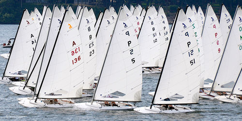 Velero de quilla deportivo - C SCOW. - Melges - monotipo / cat boat / transportable