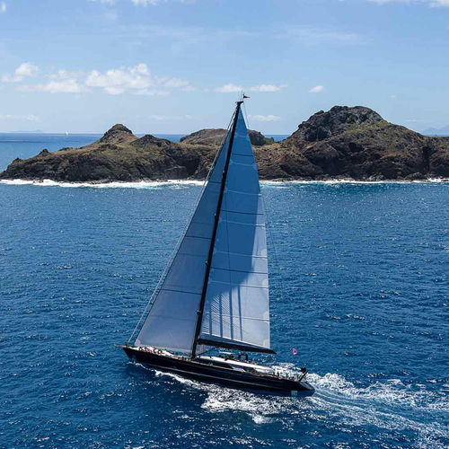 Superyate de vela de lujo de crucero rápido - PERSEUS III - Perini Navi - clásico / de regata / con 5 camarotes