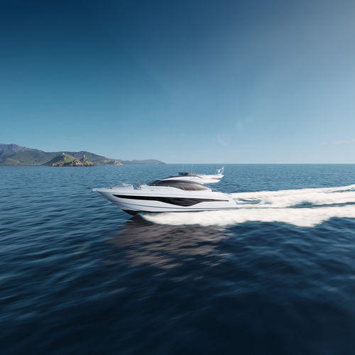 Yate a motor de crucero - S62 - Princess - con fly / con 3 camarotes / con 6 literas