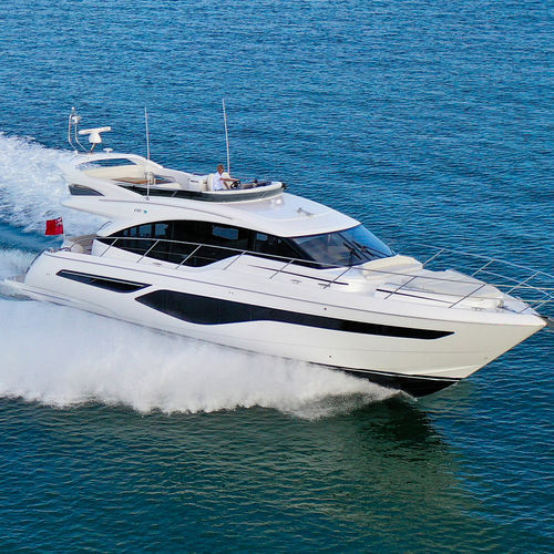 Yate a motor de crucero - F55 - Princess - con fly / con 3 camarotes / con 6 literas