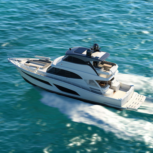 Yate a motor de crucero - 64 - Riviera - offshore / de pesca / con fly