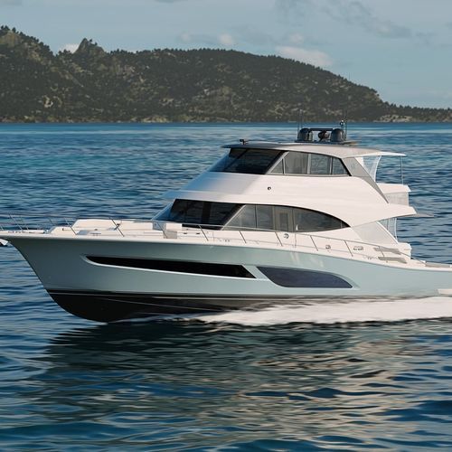 Yate a motor de crucero - 58 - Riviera - de deporte / con fly cerrado / IPS