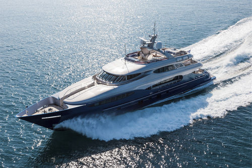 Megayate de crucero - 46 M - Vicem Yachts - con caseta de timón / con 7 camarotes / casco de planeo
