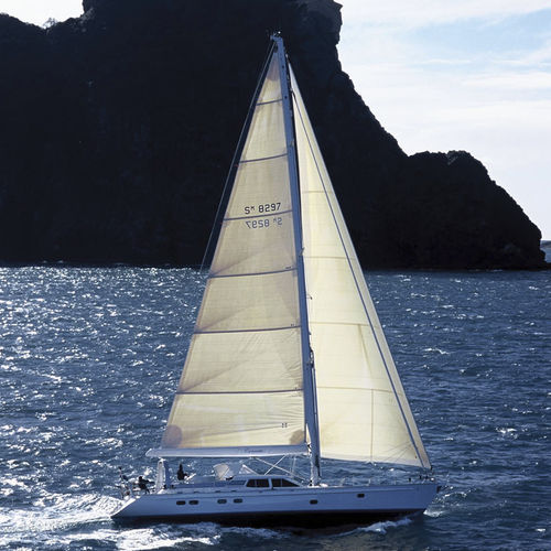 Yate de vela de crucero - CONCERTO - Warwick Yacht Design - con 3 camarotes / con deck saloon / con center cockpit