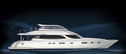 Yate a motor catamarán - W 88 - Warwick Yacht Design - de crucero / con fly cerrado / con 6 camarotes