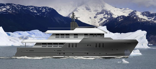Superyate para expedición - W 32M - Warwick Yacht Design - explorer / con caseta de timón