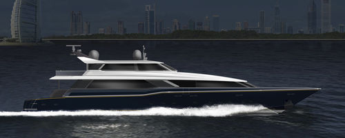 Superyate de pesca deportiva - W 130 - Warwick Yacht Design - con fly cerrado / con 5 camarotes