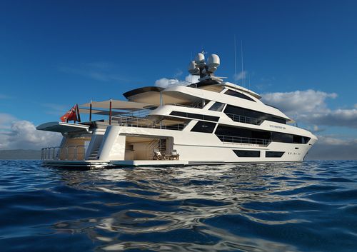 Megayate de crucero - W172  - Wesport - raised pilothouse / con 6 camarotes / de composite
