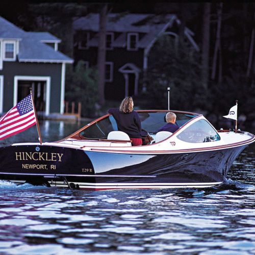 Runabout hidrojet - 29 - Hinckley - con doble consola