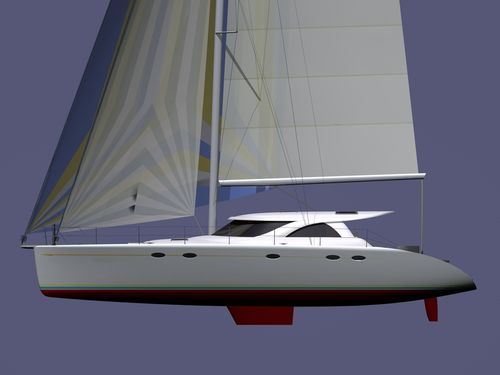 Catamarán - Lidgard 63' - Pedigree Cats - de crucero / con cockpit cerrado