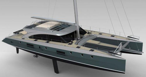 Catamarán - TZ3D 85' - Pedigree Cats - de crucero / con cockpit cerrado