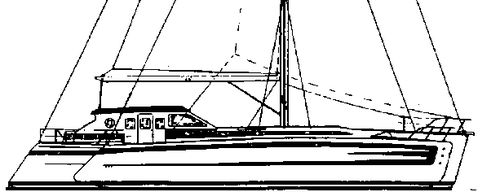 Trimarán - TRI-STAR 104' - Pedigree Cats - de crucero