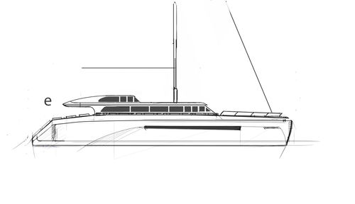 Catamarán - Pedigree Cat 95' - Pedigree Cats - motovelero / con fly / a medida