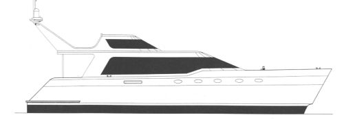 Barco cabinado catamarán - Malcolm Tennant 49.8' - Pedigree Cats - intraborda / bimotor / con fly cerrado
