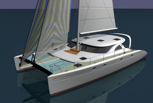 Catamarán - Lidgard 53'  - Pedigree Cats - de crucero / con cockpit cerrado