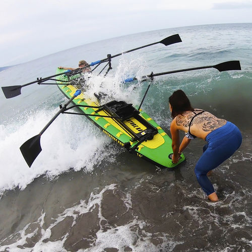 Tabla de SUP hinchable - Adventure Row 16 Double - Whitehall Rowing & Sail - allround / de paseo / para adulto
