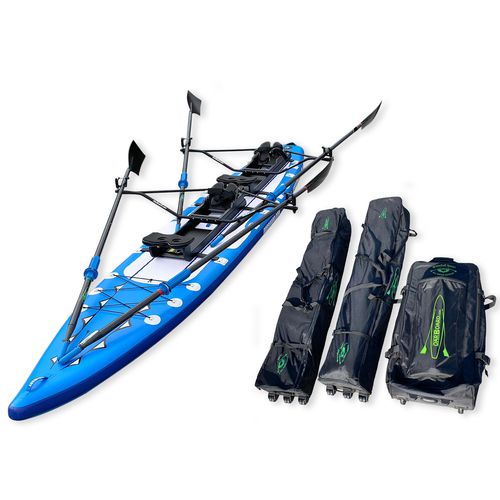 Tabla de SUP hinchable - Adventure Row 16 - Whitehall Rowing & Sail - allround / para adulto / 1 persona