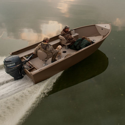 Jon boat fueraborda - 1232 - Smoker Craft - de pesca deportiva / 2 personas máx.