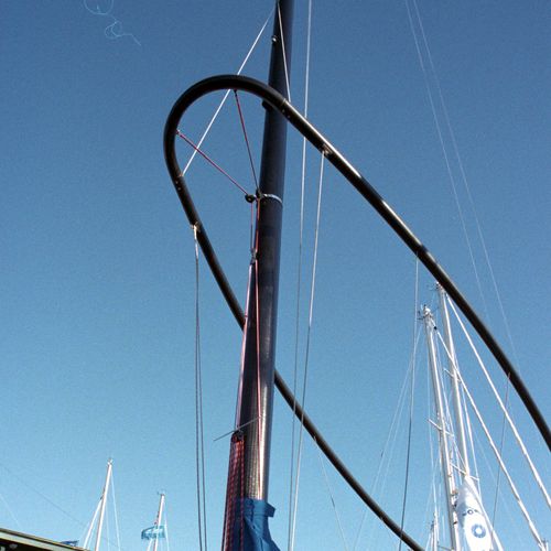 Mástil de velero - Van Dusen Racing Boats - de carbono / a medida