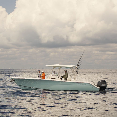 Barco open fueraborda - 301CC - Cobia - bimotor / con consola central / de pesca deportiva