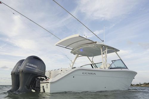 Runabout fueraborda - 280 DC - Cobia - bimotor / con doble consola / bow-rider