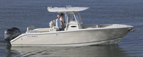 Barco open fueraborda - 277CC - Cobia - bimotor / con consola central / de pesca deportiva