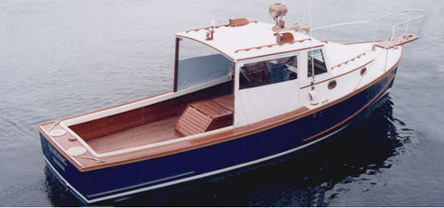 Cabin-cruiser intraborda - 28 LOBSTER - Ellis Boat - con hard-top / lobster