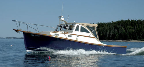 Cabin-cruiser intraborda - 28 - Ellis Boat - con hard-top / lobster