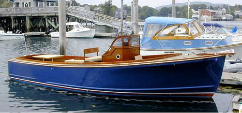 Cabin-cruiser intraborda - 28 PICNIC LAUNCH - Ellis Boat - open / clásico