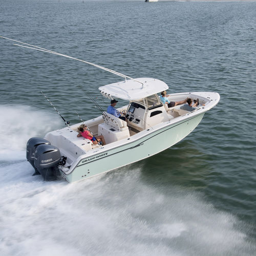 Barco open fueraborda - Canyon 271  - Grady-White - bimotor / con consola central / de pesca deportiva