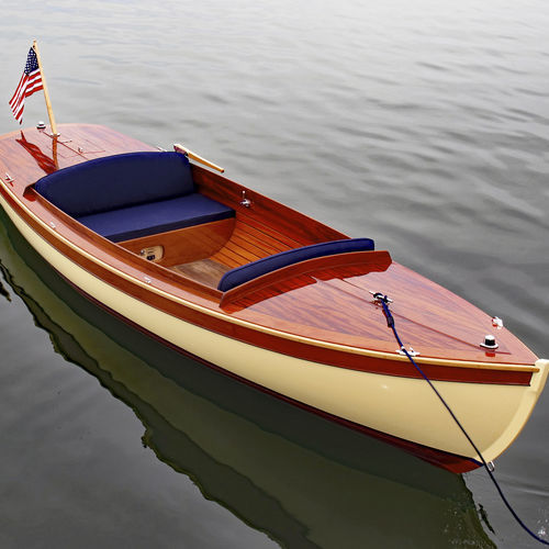 Bote intraborda - Lightning Bug - Budsin Electric Boats - eléctrico / semirrígido / de pesca