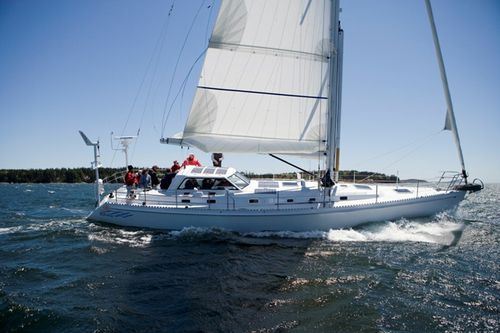 Yate de vela de crucero - PYXIS - Lyman Morse - con 2 camarotes / con popa abierta / con cockpit cerrado