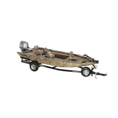 Jon boat fueraborda - MV1860 AW SC - Alumacraft - con consola lateral / de pesca deportiva / de aluminio