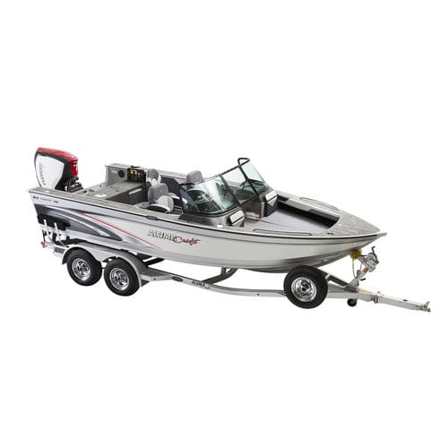 Bay boat fueraborda - TROPHY 195 - Alumacraft - con doble consola / de pesca deportiva / de aluminio