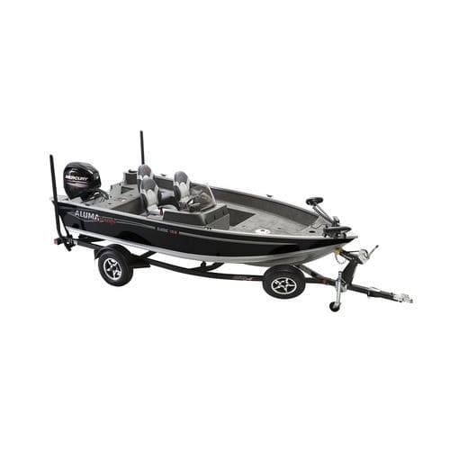 Bay boat fueraborda - CLASSIC 165 CS - Alumacraft - con consola lateral / de pesca deportiva / de aluminio