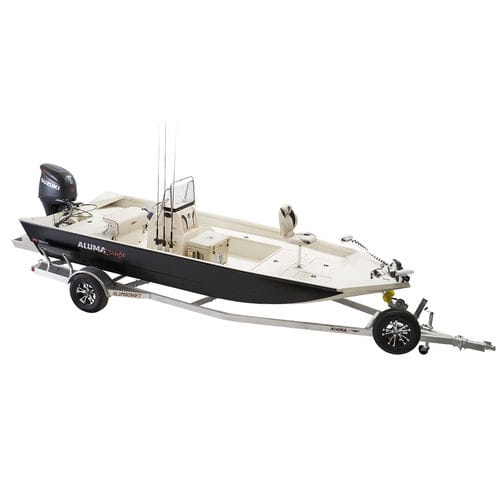Bay boat fueraborda - MV2072 AW BAY - Alumacraft - con consola central / de pesca deportiva / de aluminio