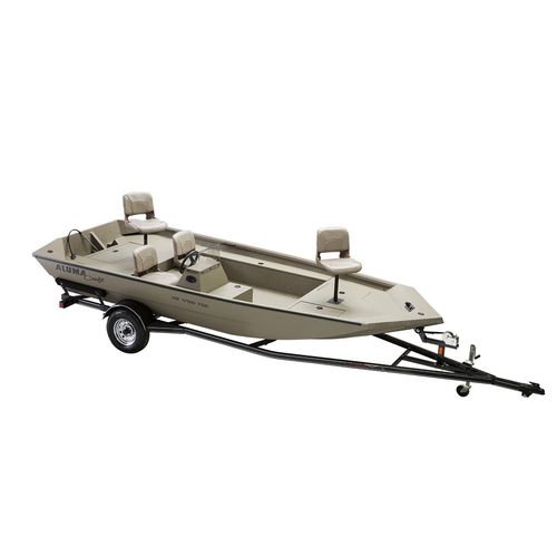 Jon boat fueraborda - MV1756 AW SC - Alumacraft - con consola lateral / de pesca deportiva / de aluminio