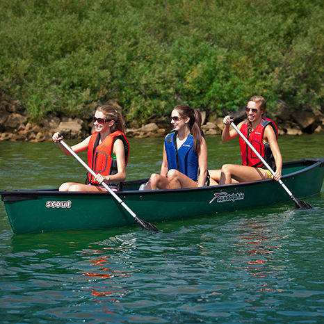 Canoa de recreo - SCOUT SS - KL Outdoor - 3 plazas / de polietileno